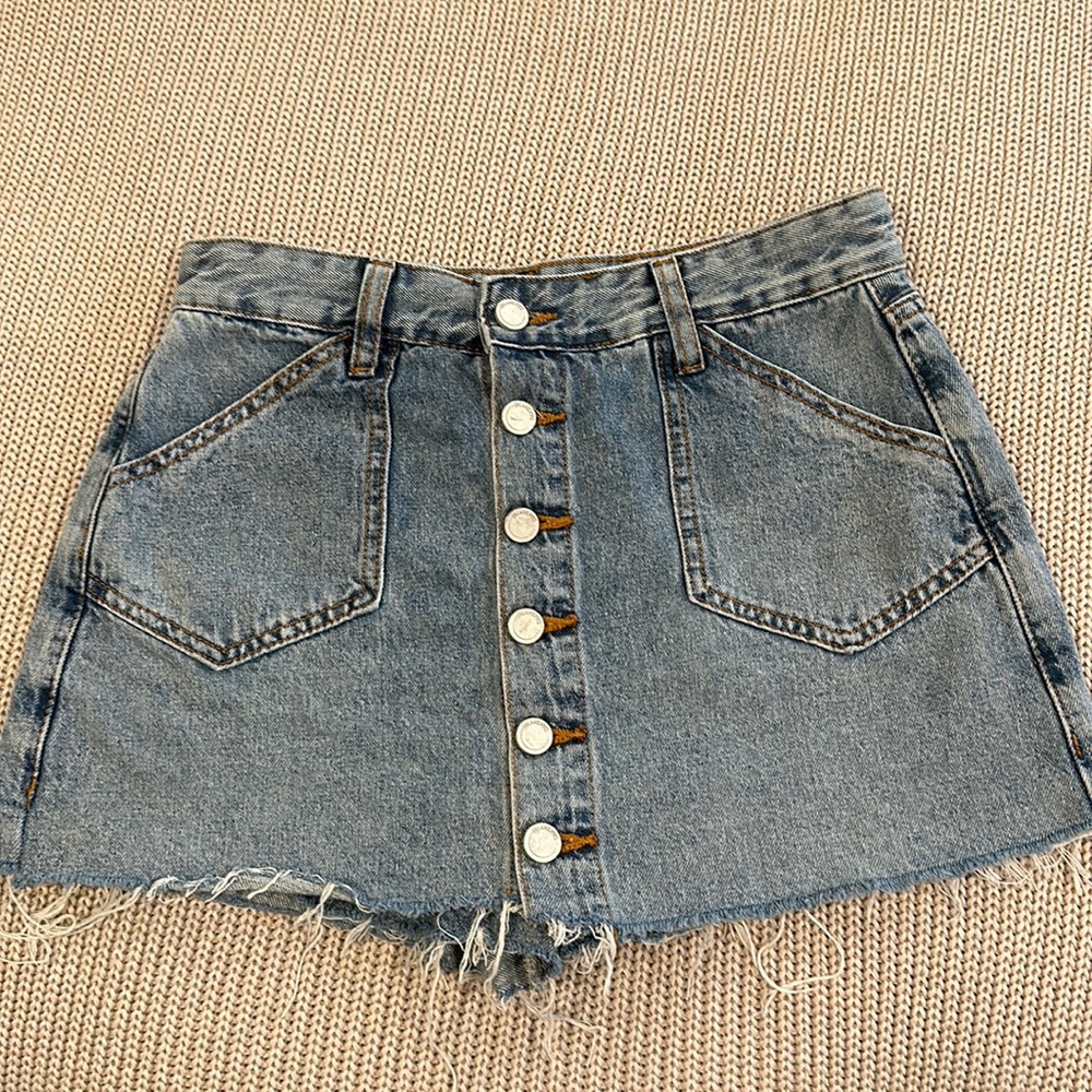 Blanknyc denim skort